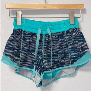 🍋 Lululemon Hotty Hot 1 Shorts 2016 Seawheeze